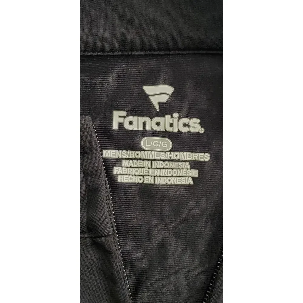 Fanatics Jacket Mens Sz L Black Full Zip Super Bowl Champs LIV NFL C21-39
